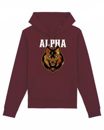 Alpha Wolf Burgundy