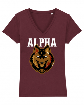 Alpha Wolf Burgundy