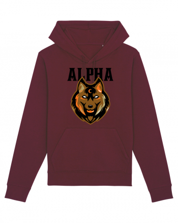 Alpha Wolf Burgundy