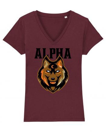 Alpha Wolf Burgundy