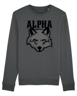 Alpha Wolf Bluză mânecă lungă Unisex Rise