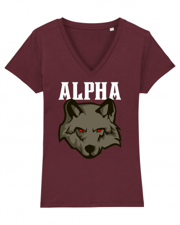 Alpha Wolf Burgundy