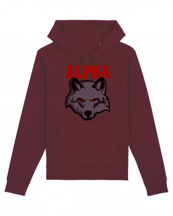 Alpha Wolf Burgundy