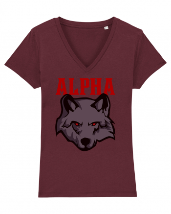 Alpha Wolf Burgundy