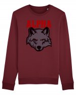 Alpha Wolf Bluză mânecă lungă Unisex Rise