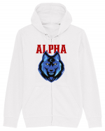 Alpha Wolf Hanorac cu fermoar Unisex Connector