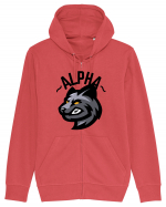 Alpha Wolf Hanorac cu fermoar Unisex Connector