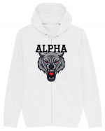 Alpha Wolf Hanorac cu fermoar Unisex Connector