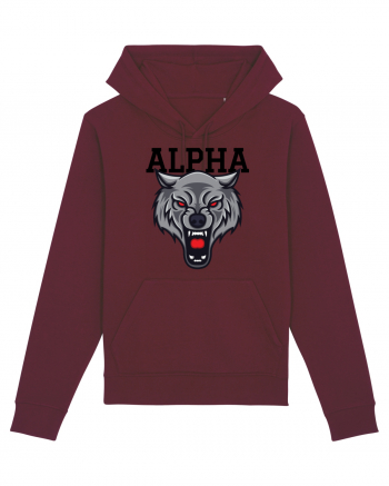 Alpha Wolf Burgundy