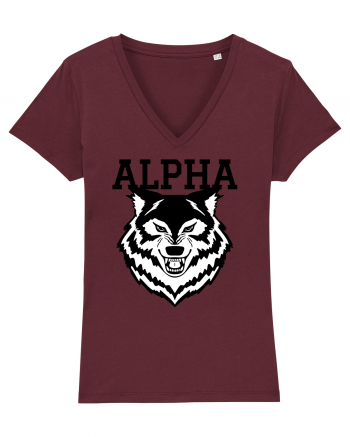 Alpha Wolf Burgundy