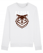 Alpha Wolf Bluză mânecă lungă Unisex Rise