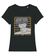 Kakkoii Tricou mânecă scurtă guler larg fitted Damă Expresser