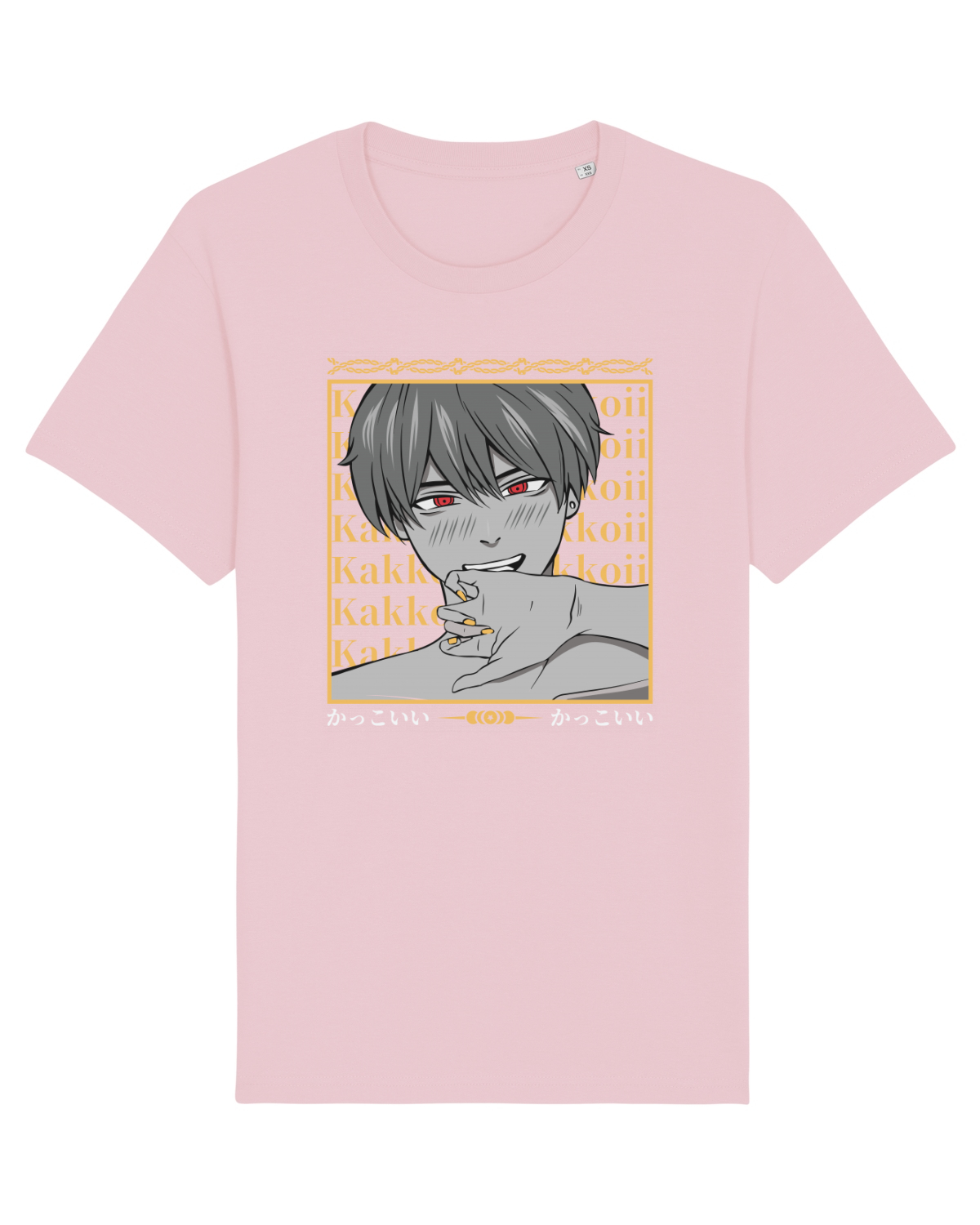 Tricou mânecă scurtă Unisex Rocker Cotton Pink