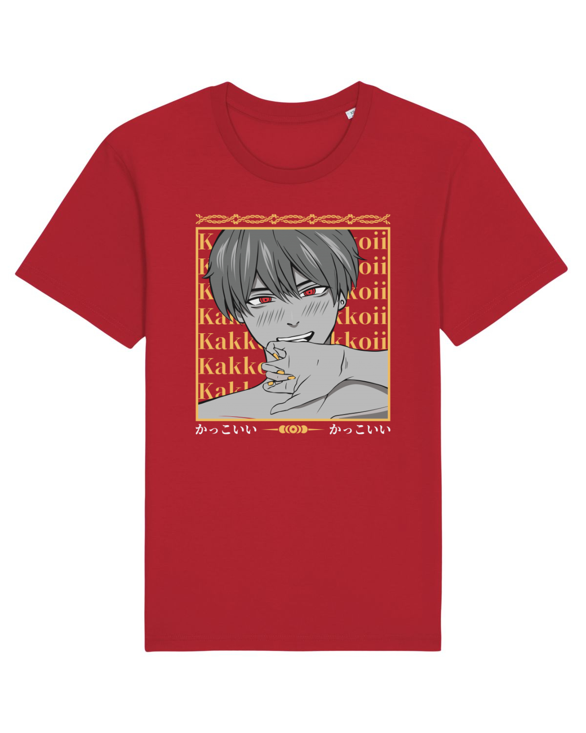 Tricou mânecă scurtă Unisex Rocker Red