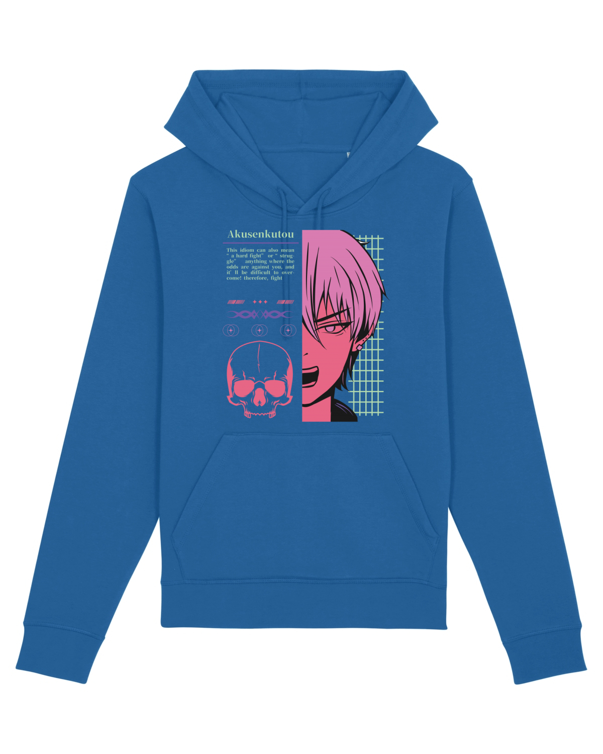 Hanorac Unisex Drummer Royal Blue