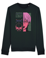 Akusenkutou Bluză mânecă lungă Unisex Rise