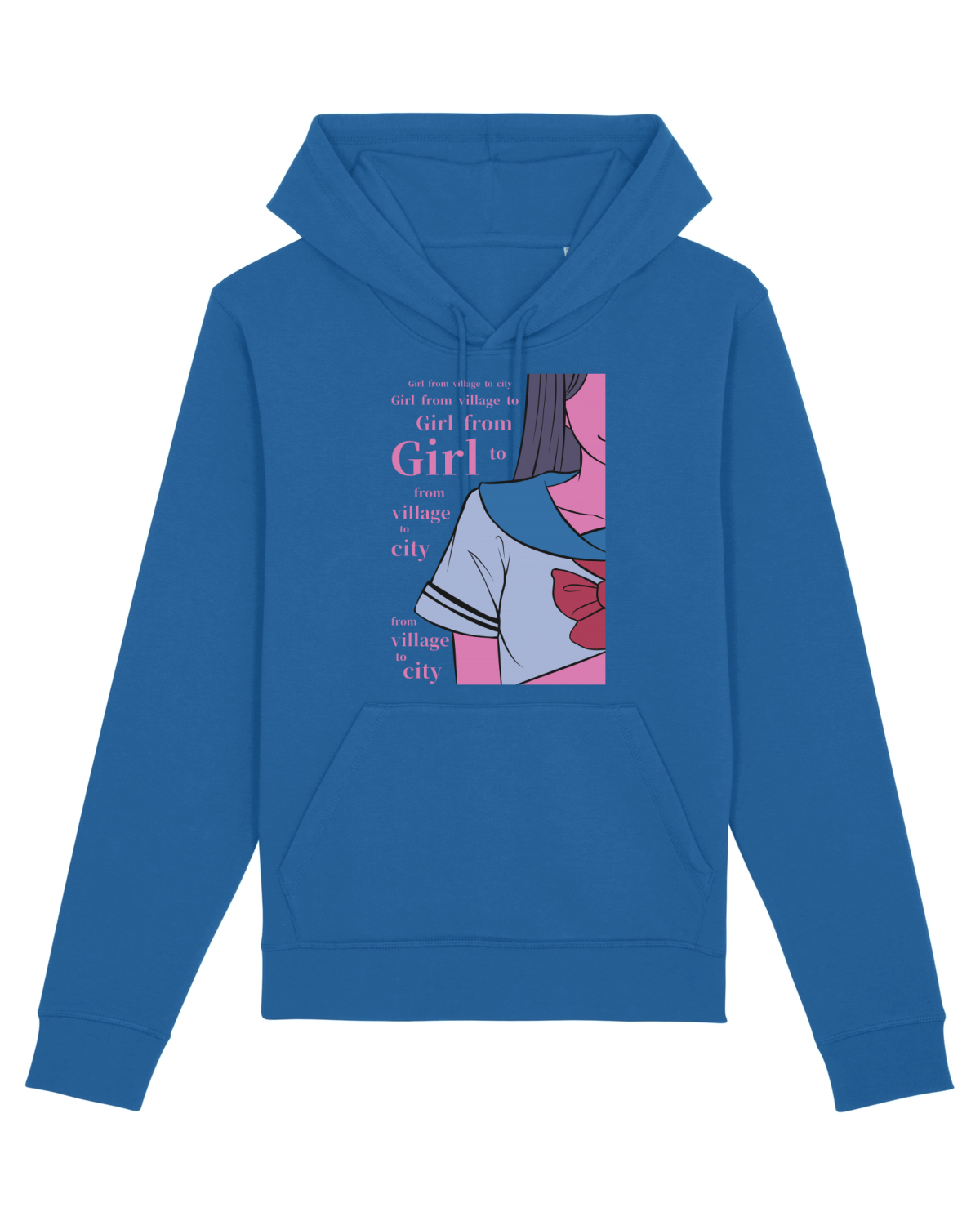 Hanorac Unisex Drummer Royal Blue