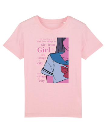 Girl from Village Cotton Pink