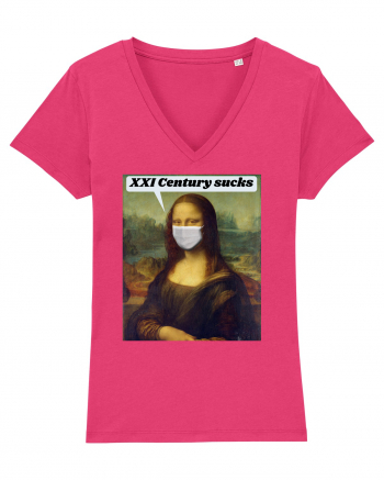Funny Mona Lisa Raspberry