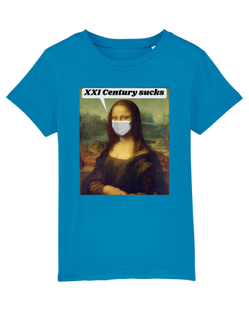 Funny Mona Lisa Azur