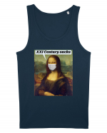 Funny Mona Lisa Maiou Bărbat Runs