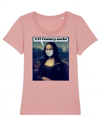 Funny Mona Lisa Canyon Pink