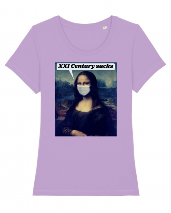 Funny Mona Lisa Lavender Dawn