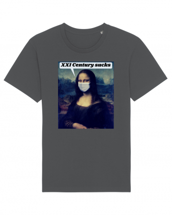 Funny Mona Lisa Anthracite