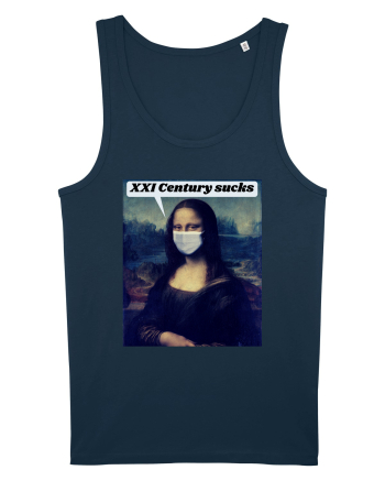 Funny Mona Lisa Navy