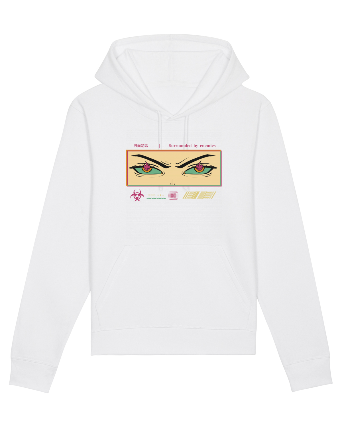 Hanorac Unisex Drummer White