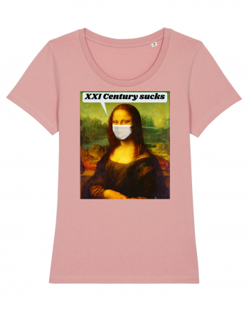 Funny Mona Lisa Canyon Pink