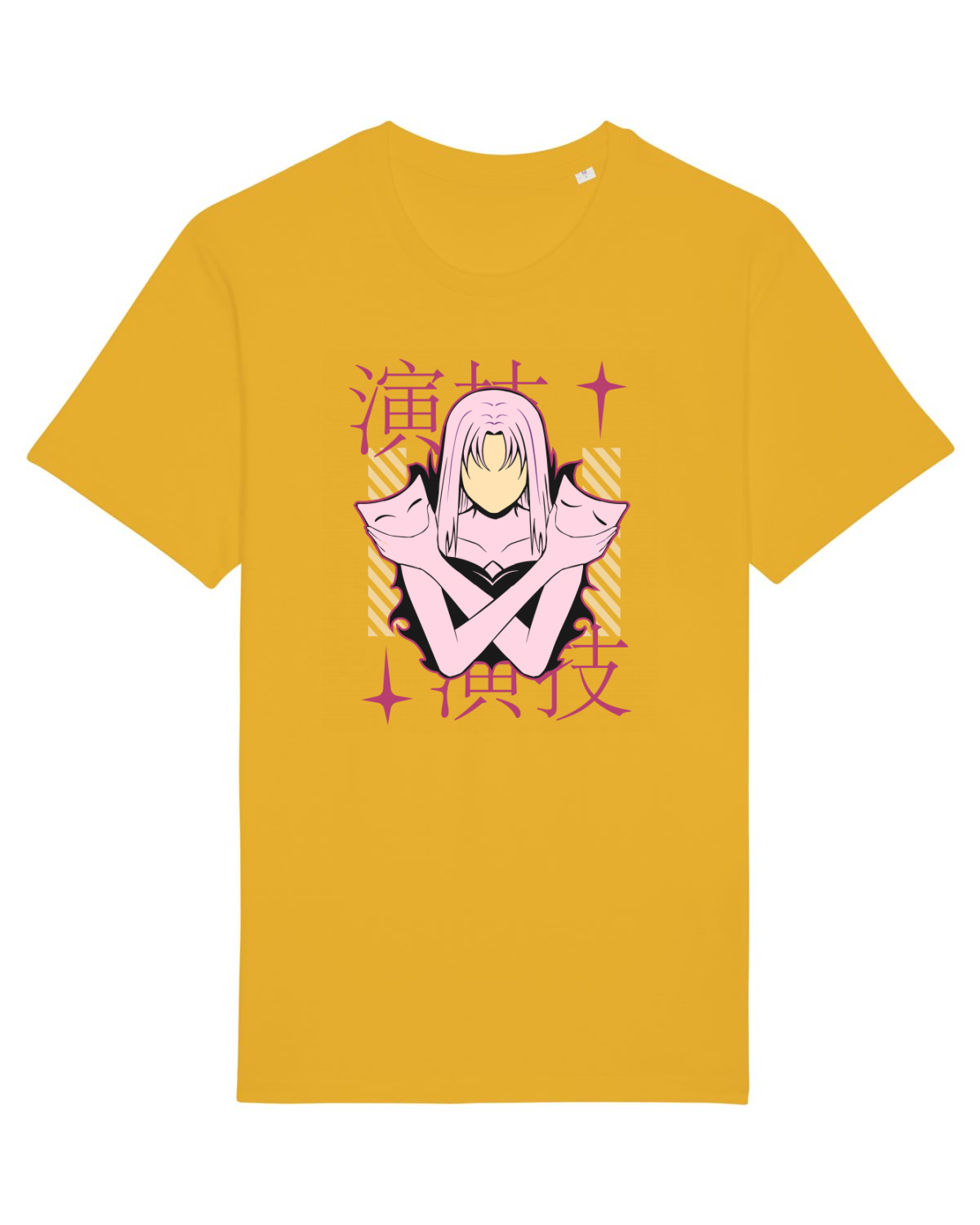 Tricou mânecă scurtă Unisex Rocker Spectra Yellow