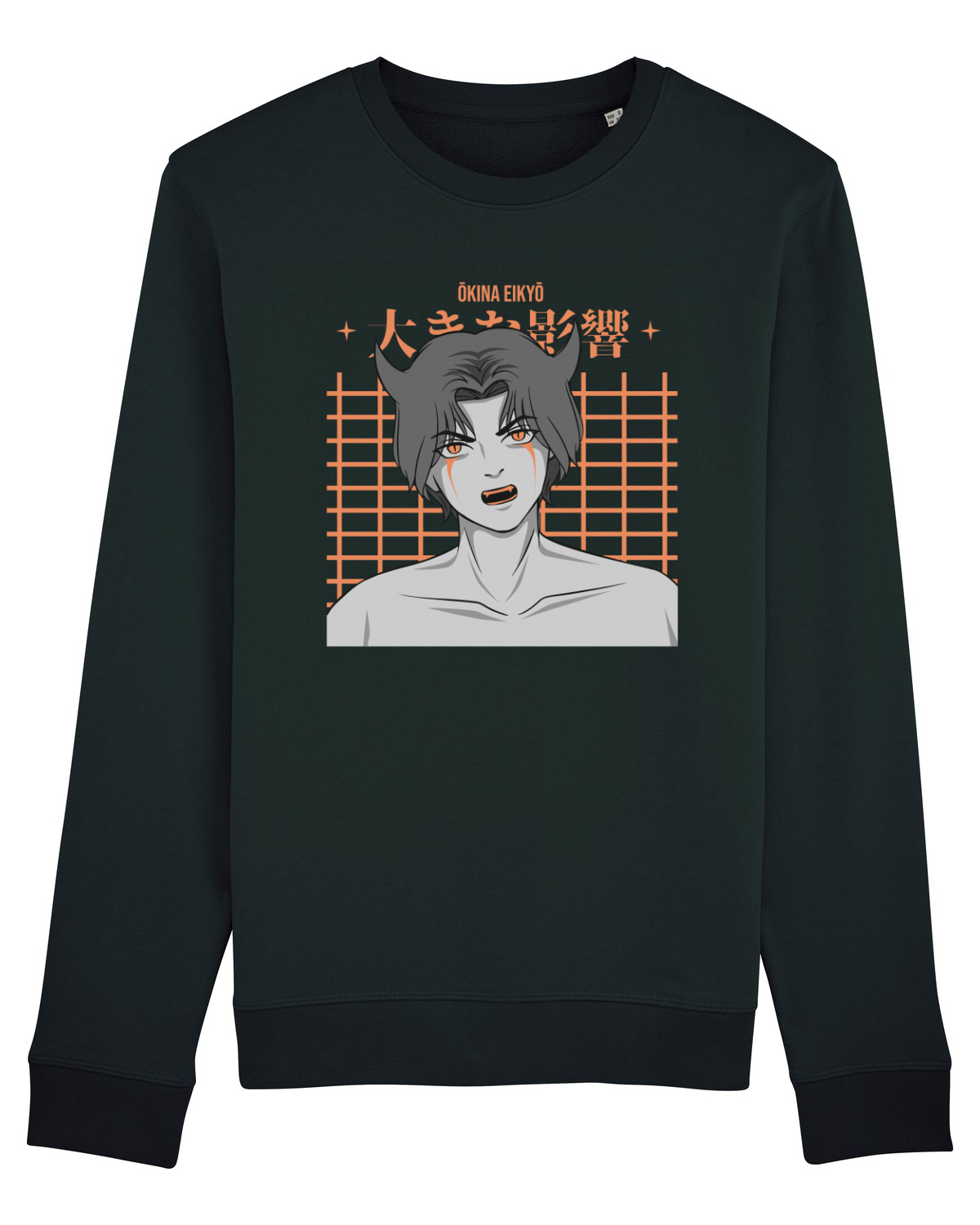 Bluză mânecă lungă Unisex Rise Black
