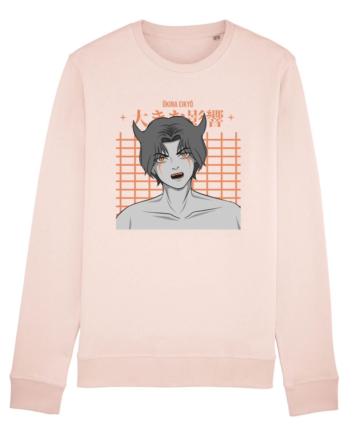 Bluză mânecă lungă Unisex Rise Candy Pink