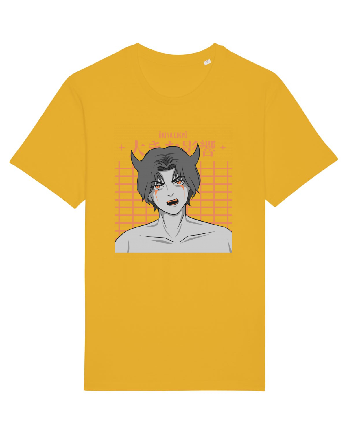 Tricou mânecă scurtă Unisex Rocker Spectra Yellow