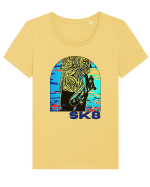 Cool Sk8 Tricou mânecă scurtă guler larg fitted Damă Expresser
