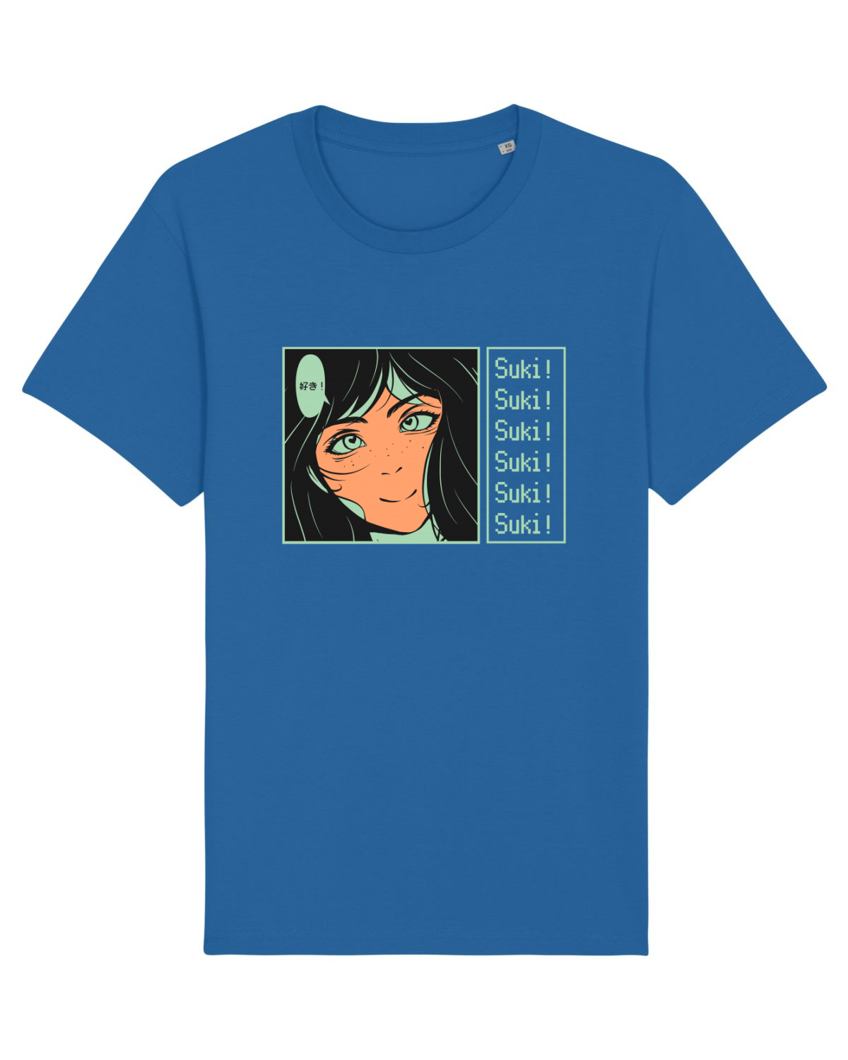 Tricou mânecă scurtă Unisex Rocker Royal Blue