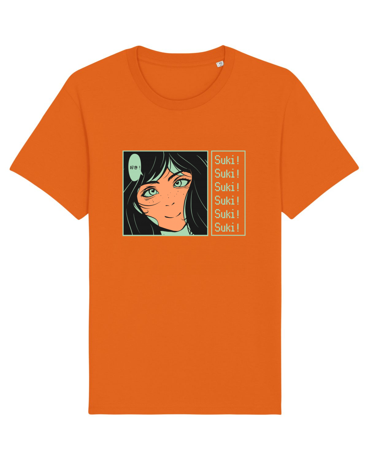 Tricou mânecă scurtă Unisex Rocker Bright Orange