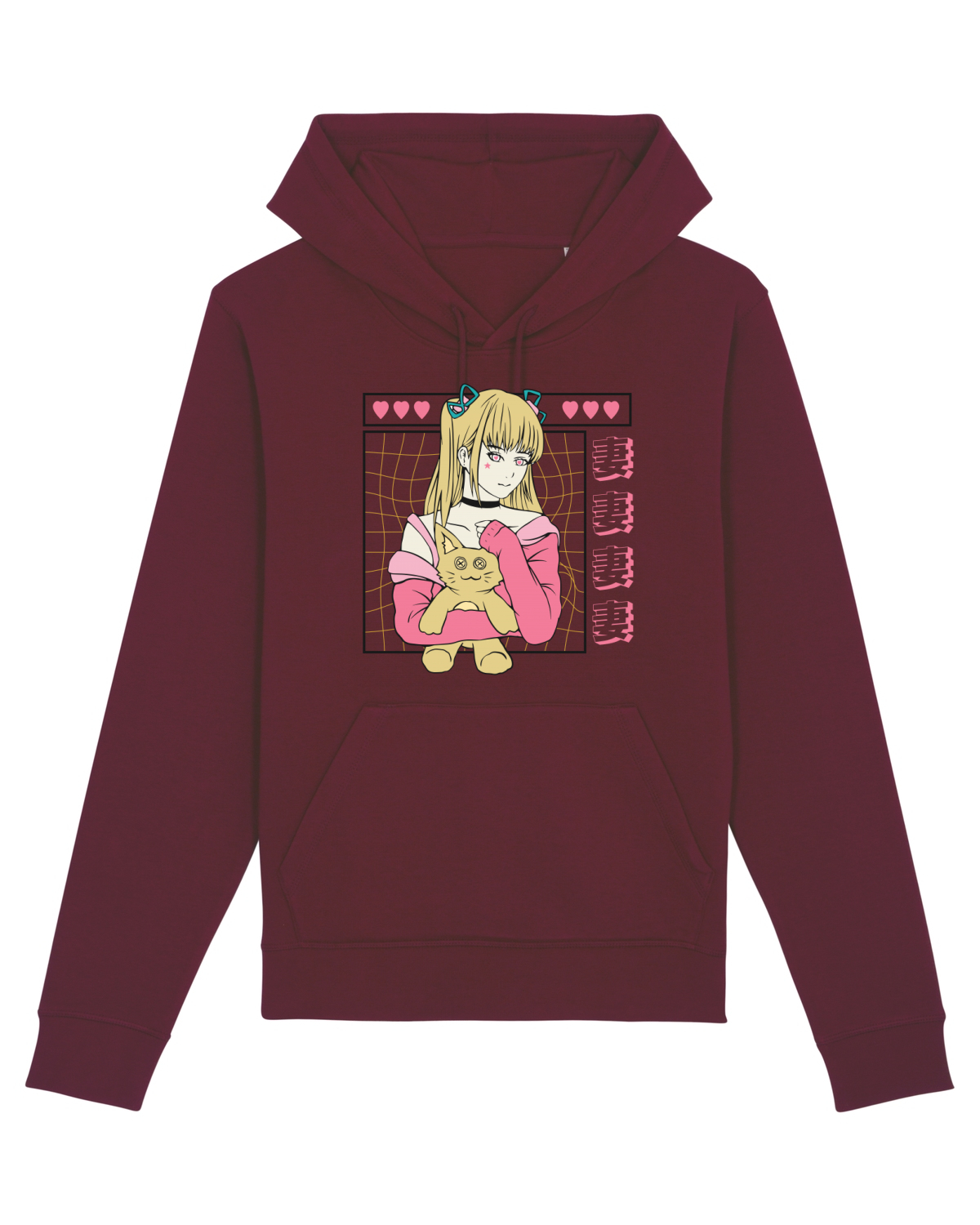 Hanorac Unisex Drummer Burgundy