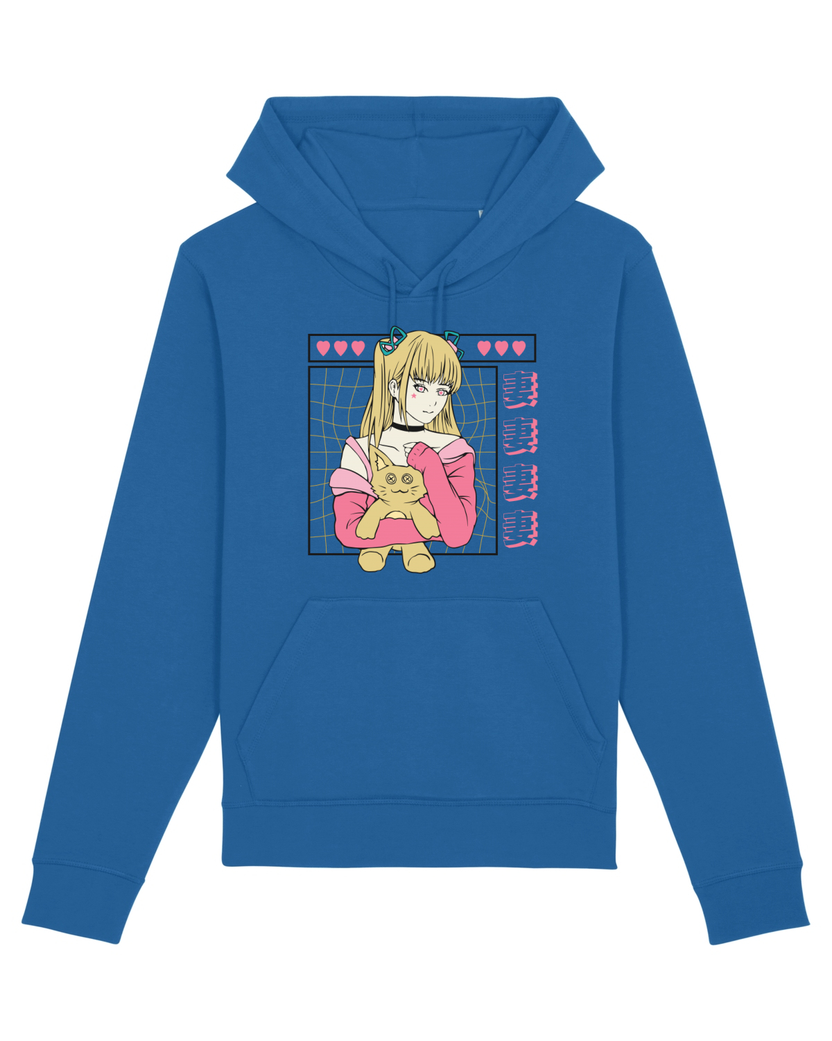 Hanorac Unisex Drummer Royal Blue