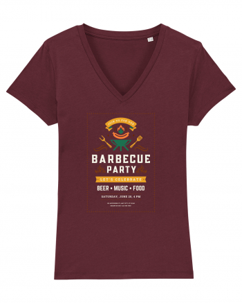 Barbecue Party Burgundy