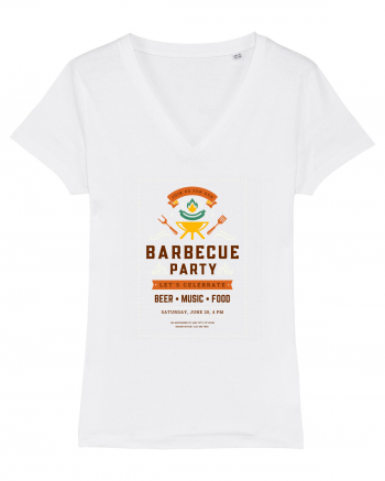 Barbecue Party White