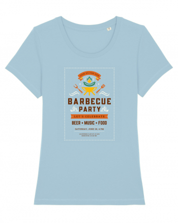 Barbecue Party Sky Blue