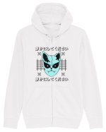 Devil Cat Hanorac cu fermoar Unisex Connector
