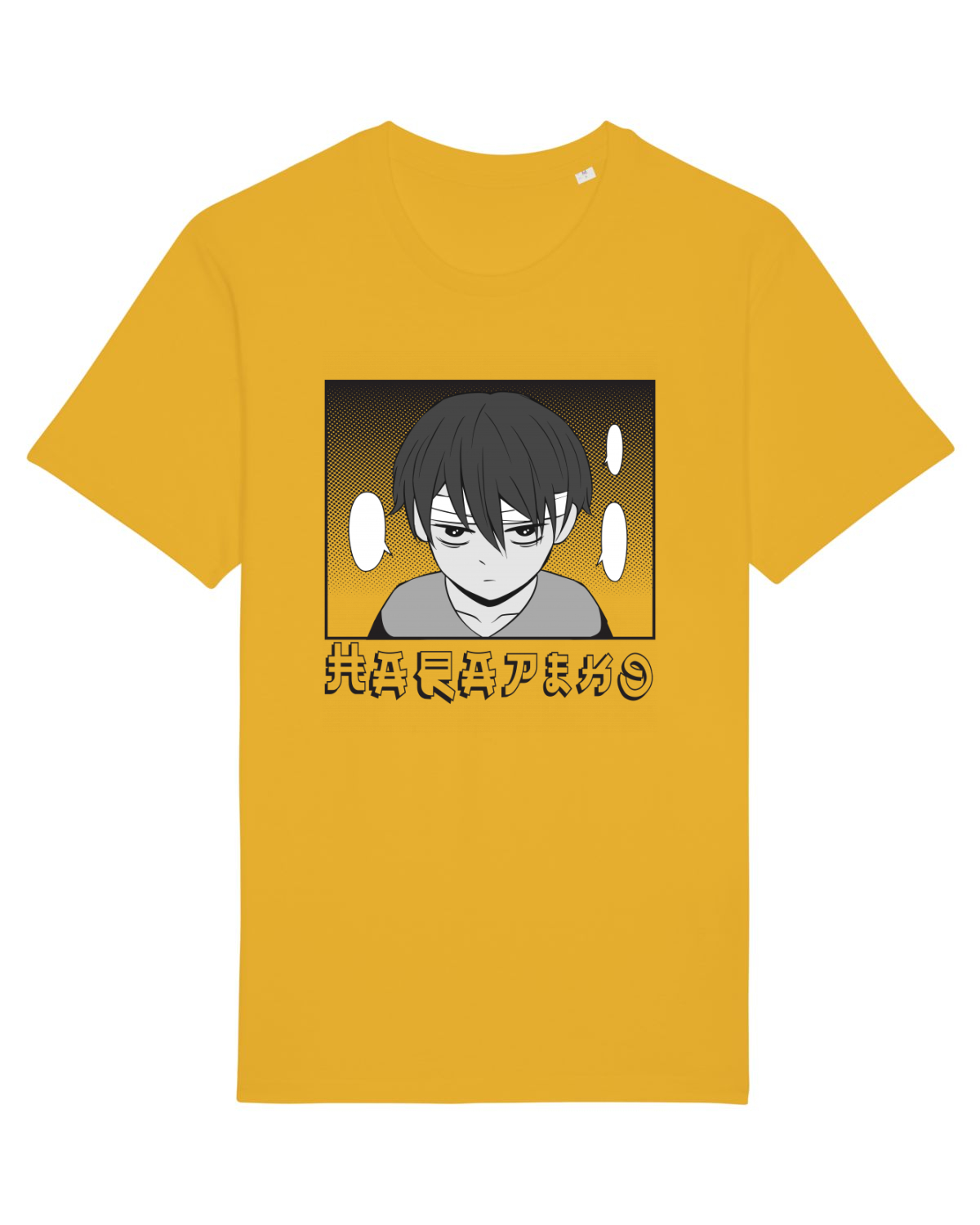Tricou mânecă scurtă Unisex Rocker Spectra Yellow