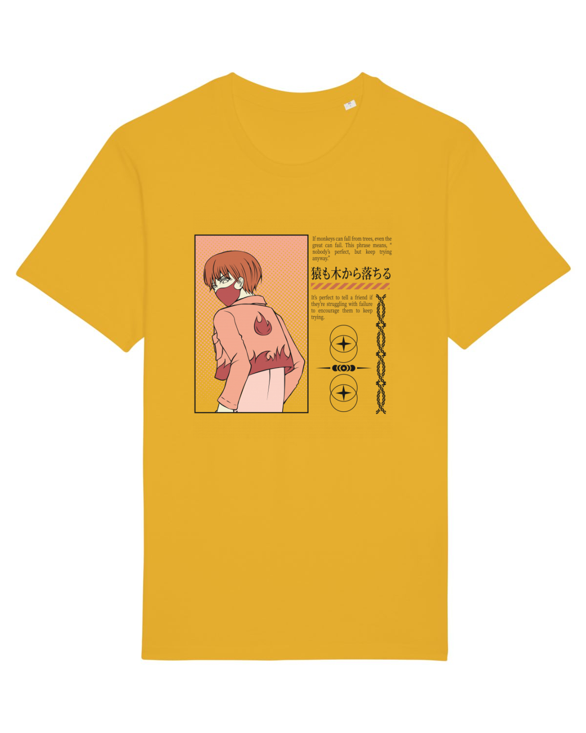 Tricou mânecă scurtă Unisex Rocker Spectra Yellow