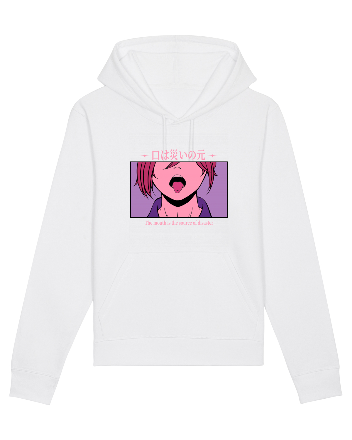 Hanorac Unisex Drummer White