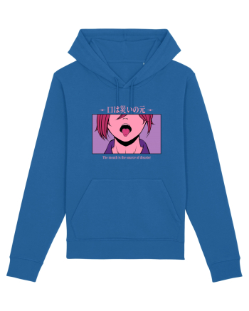 The Mouth is the Source of Disaster Royal Blue