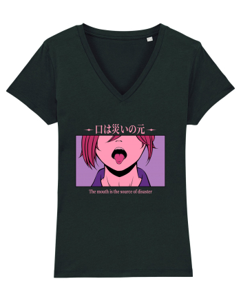 The Mouth is the Source of Disaster Black