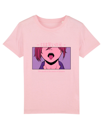 The Mouth is the Source of Disaster Cotton Pink